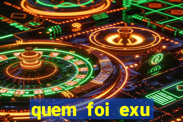 quem foi exu caveira em vida